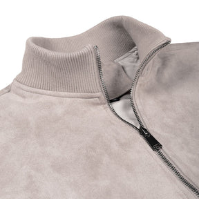 Jaqueta Suede Gola Alta – Grant