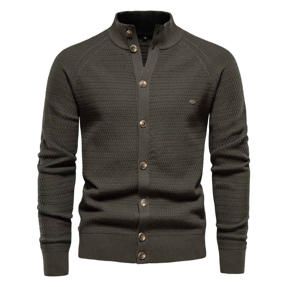 Cardigan 100% Algodão - Italian Elegance